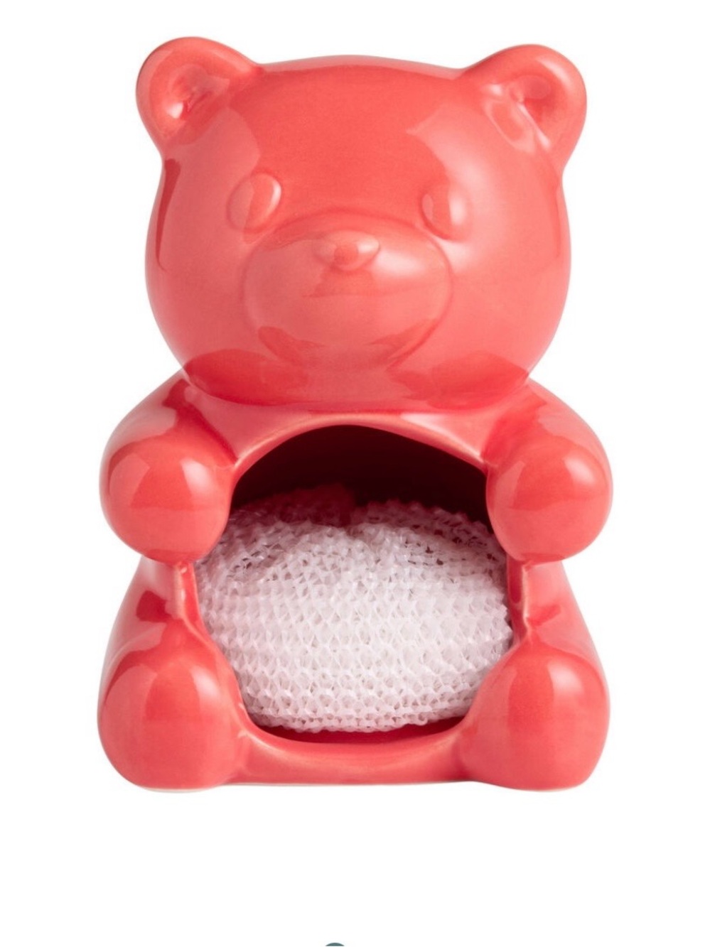 Gummy Bear Ceramic Sponge Holder with Sponge — World Market. New!